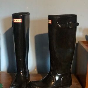 Hunter rain boots
